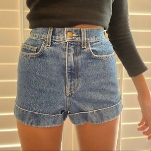 American Apparel Denim Shorts